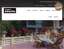 Tablet Screenshot of hotelomasila.com